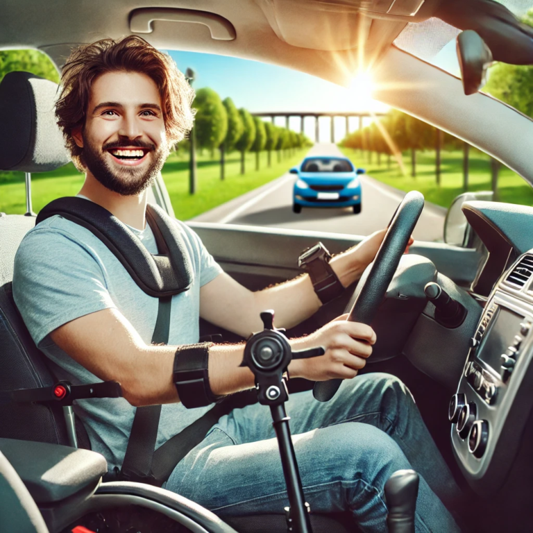 deficiente dirigindo