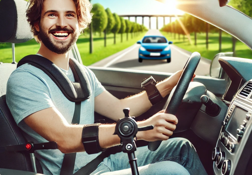 deficiente dirigindo